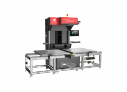 片材面料激光烧花机